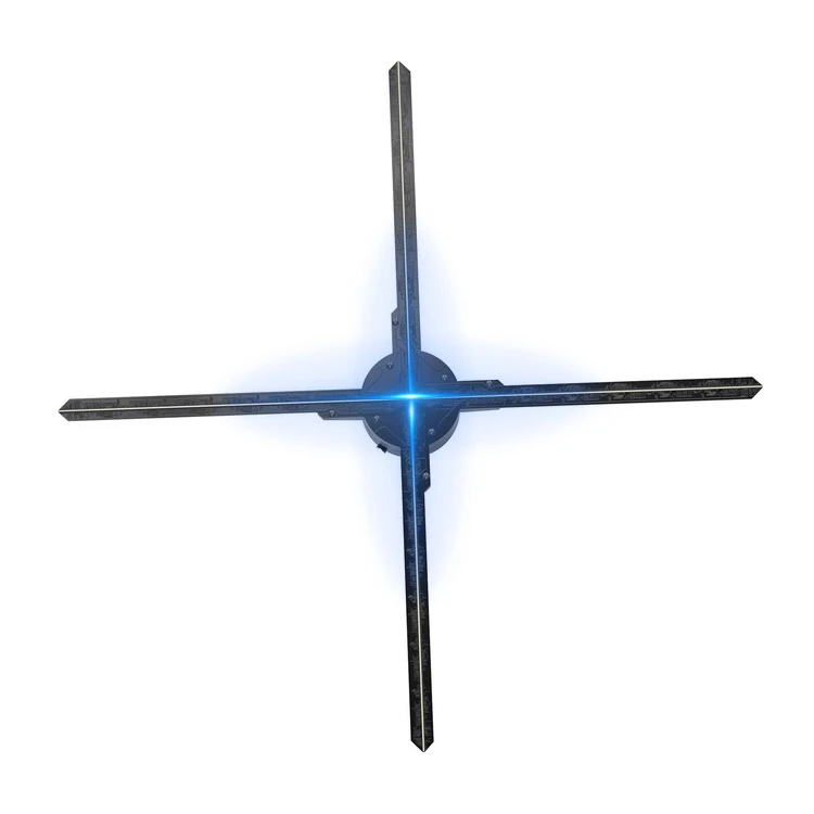 wholesale High Resolution 3D Hologram Display Led Fan 3D Hologram Led Projector 42Cm 65Cm 72Cm 100Cm Hologram 3D Led Fan