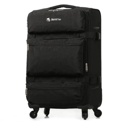 Оптовая продажа с фабрики, водонепроницаемый тканевый комплект из 3 предметов чемоданов для ручной клади, стильный Дорожный чемодан