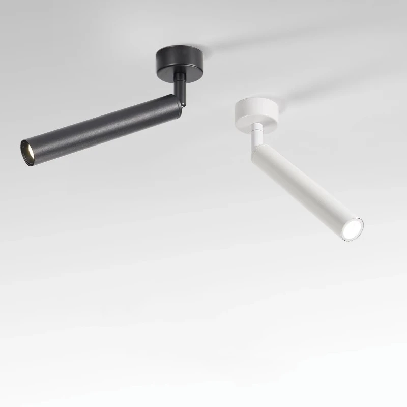 Juguangming installed adjustable Angle spotlights led household ceiling track lights restaurant spotlights