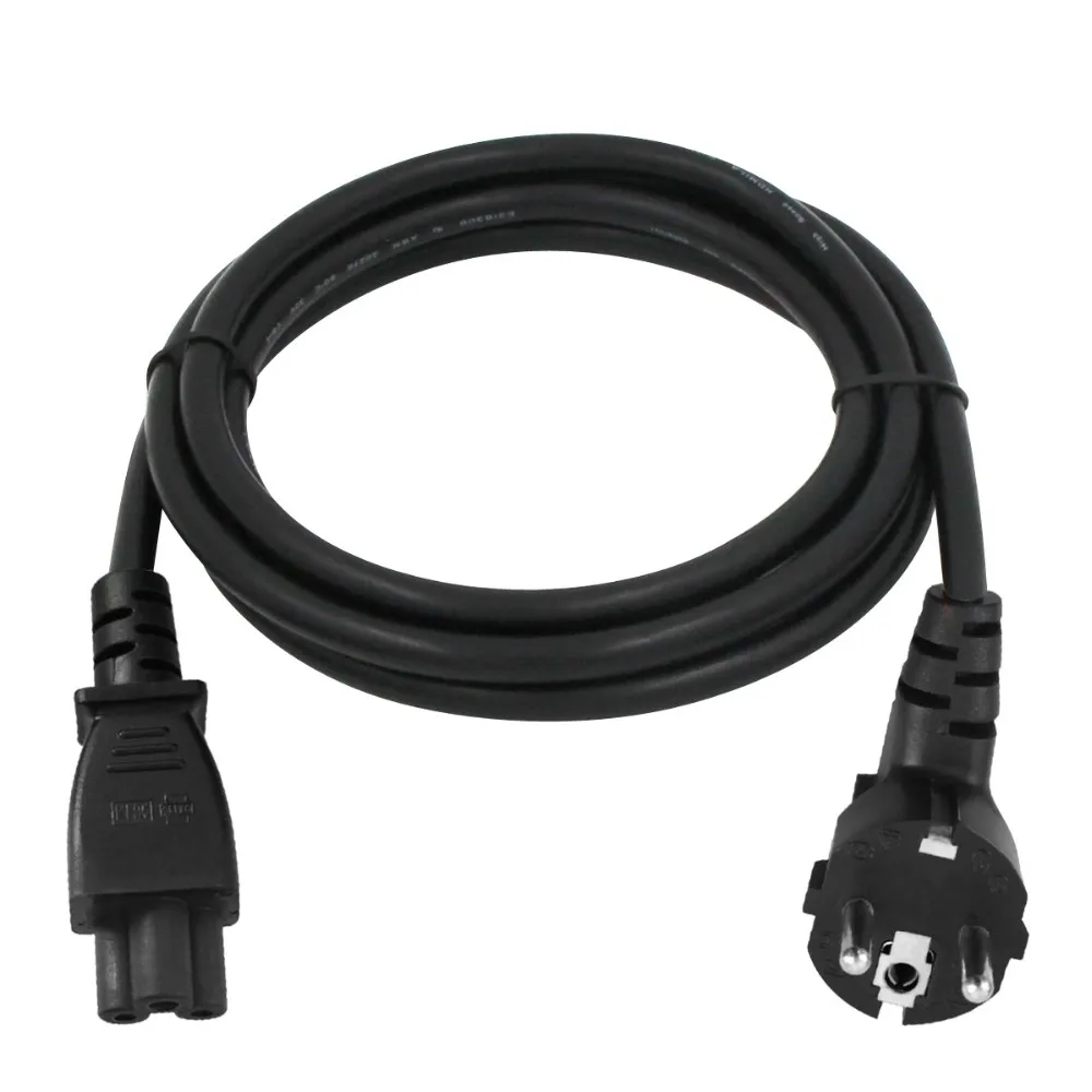 VDE Certification AC Waterproof Europe EU 2 Prong 3 Prong Power Cord IEC C5 16 A 250V with Outdoor Extension Cable