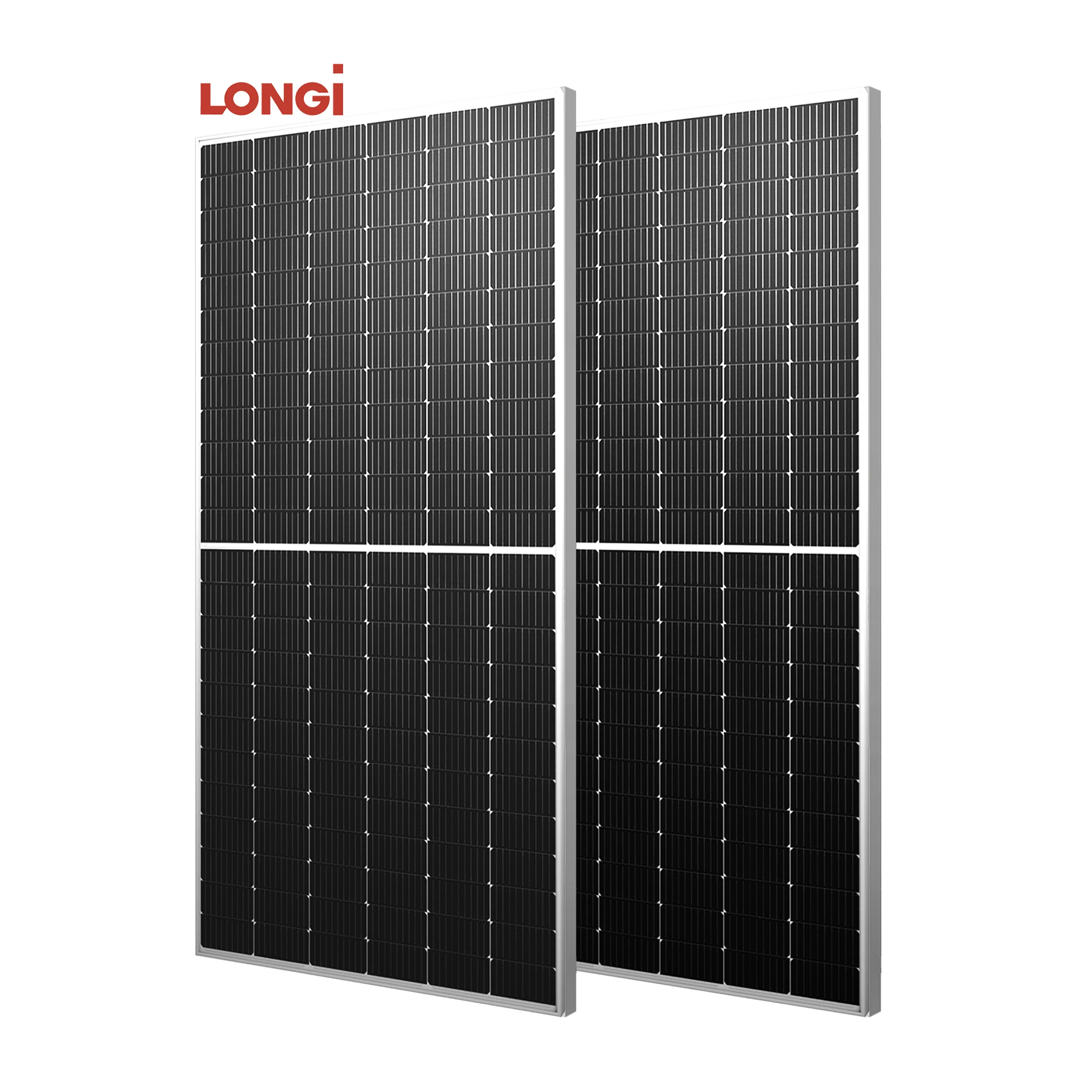 LONGi Hi-MO5 M10 Solar Cell PV Panels module 540W LR5-72HBD Double Glass Bifacial Solar Cell Panel balkonkraftwerk 600kw komplet