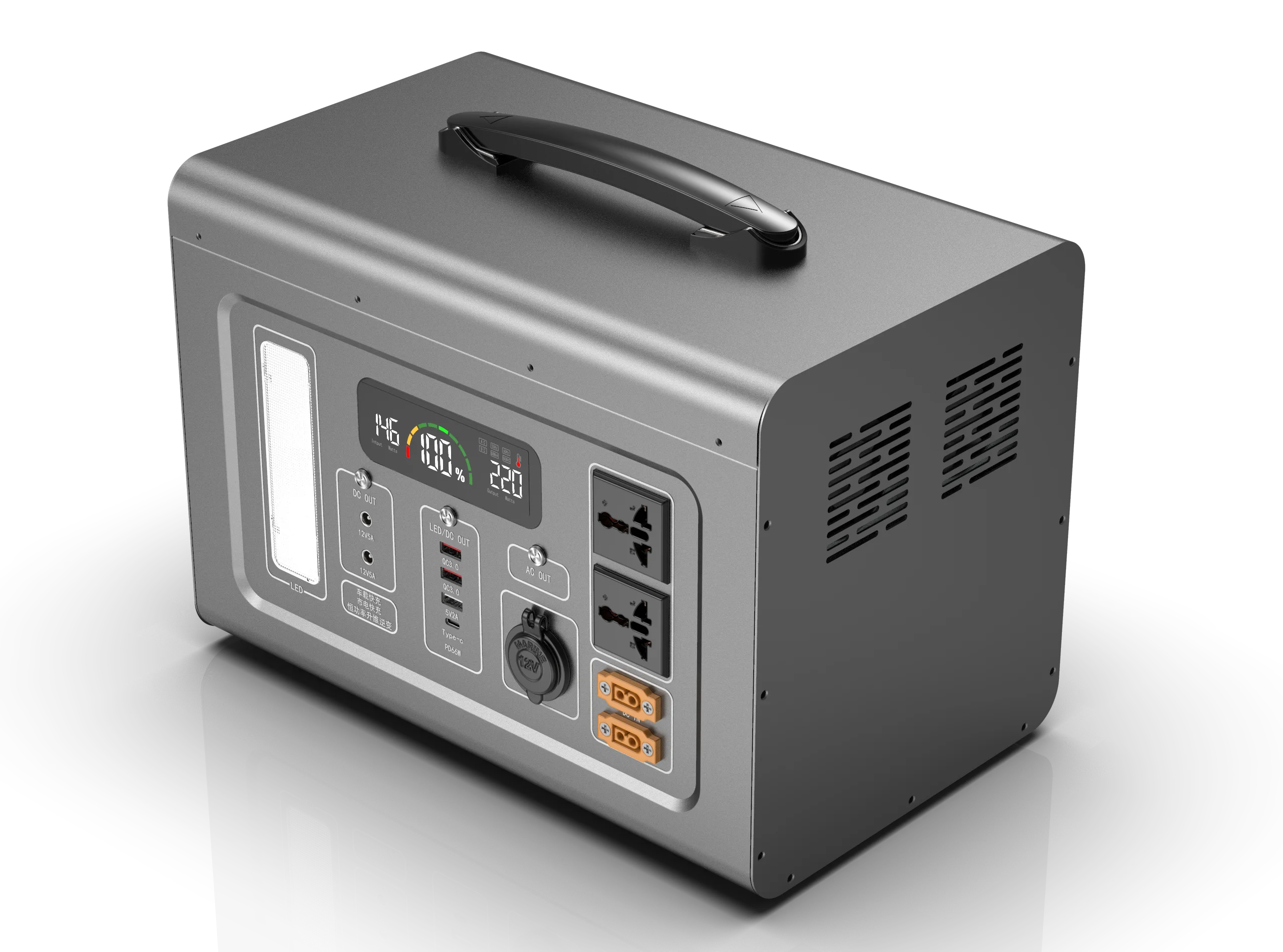 New Design Professional Portable Power Station With Solar Charging Efficient Off-Grid Energy For Outdoor Adventures
