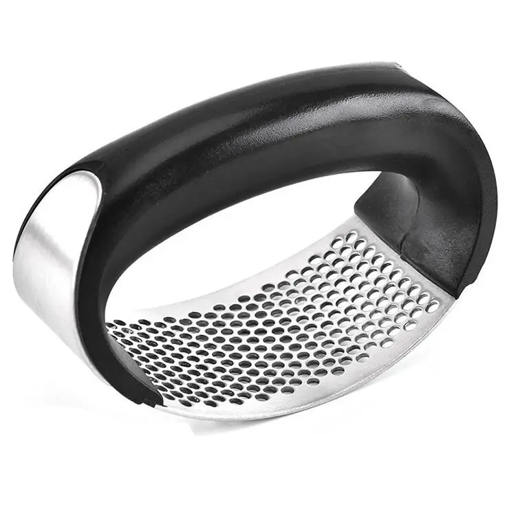 Горячая Распродажа товара умные кухонные овощей шлифовальный инструмент Терка Имбирь Пресс-пресс для чеснока из нержавеющей стали Crushe QF-0106