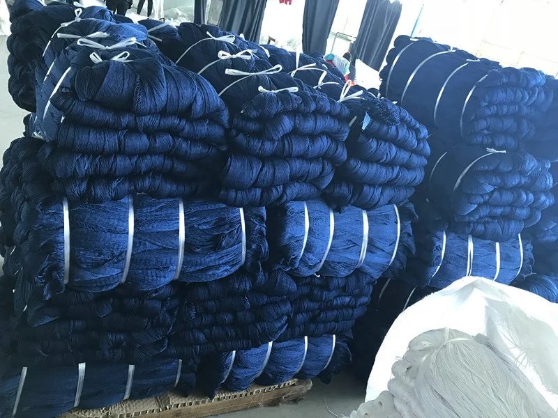 nylon multifilament knotted 210D Indonesia fishing net china