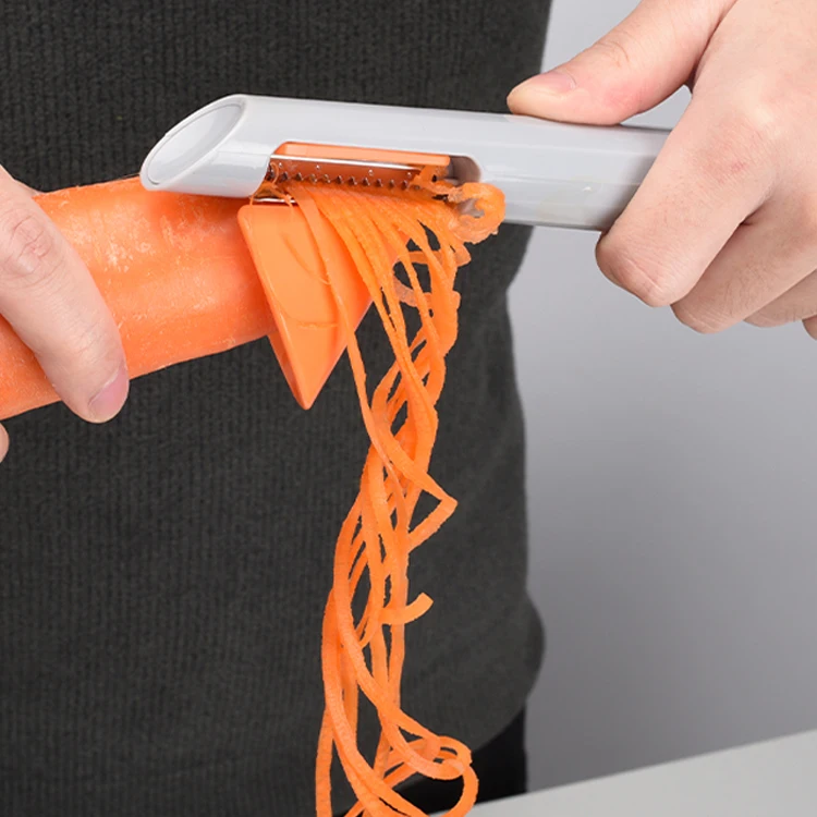 Magic custom 3 in 1 multifunction plastic fruits and vegetable peeler cutter