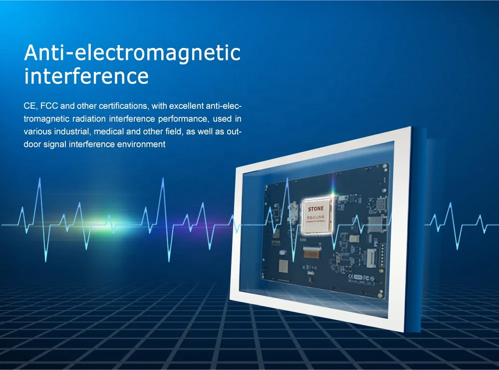 STONE 8 inch LCD display 800*600 HMI Panel Screen UART TFT LCD Module Smart LCD display