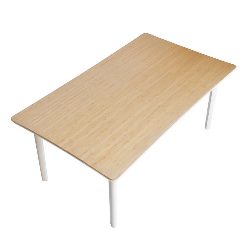 WDF Hot Selling wood dining tables center table for the living room tavolo mesa muebles de sala modern bamboo table