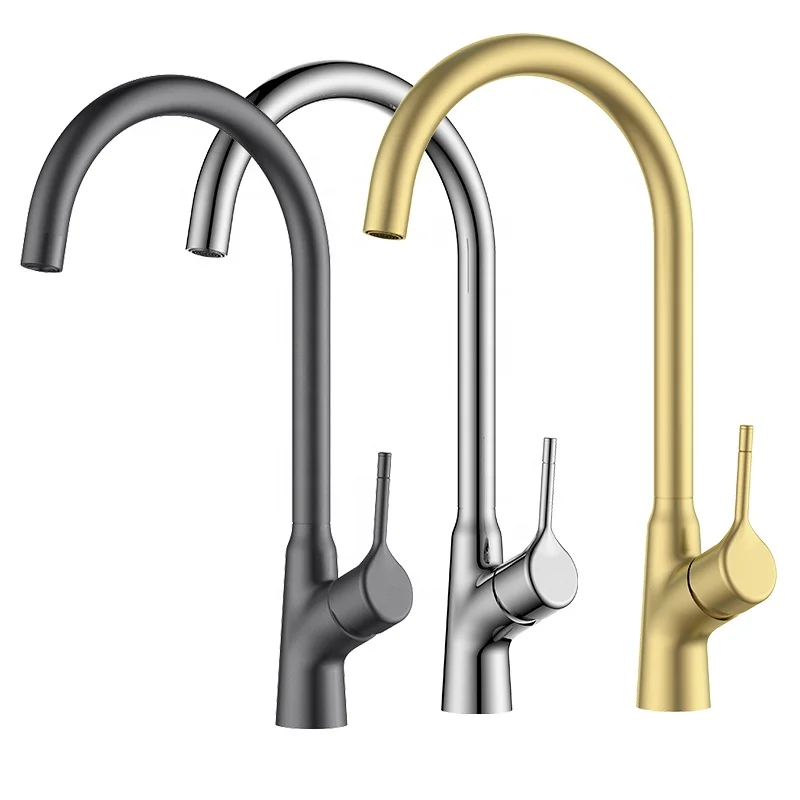 Kitchen Faucet Water Tap Modern Kitchen Taps Brass Sprayer Gold Kitchen Mixer Sink Faucets Black