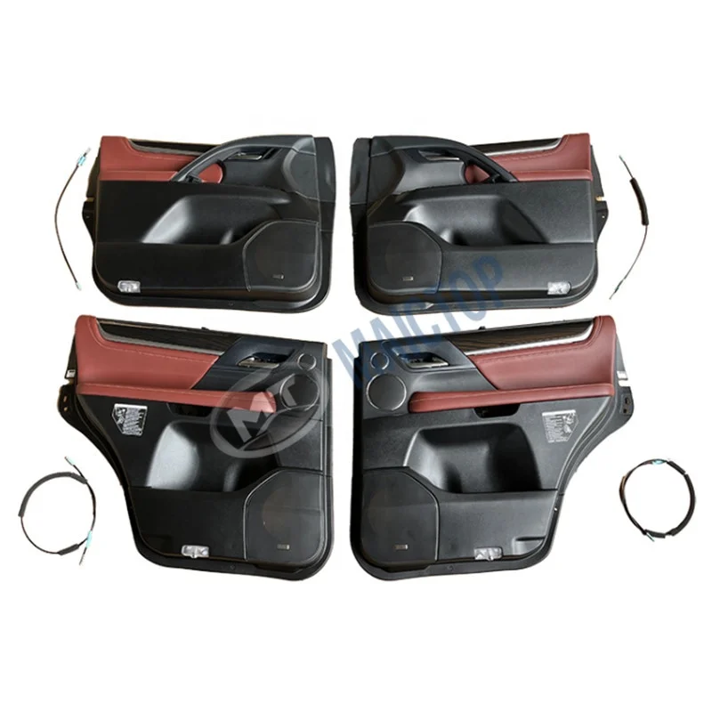 MAICTOP car interior body kit side door plate for lx570 2021 door panel upgrade kit
