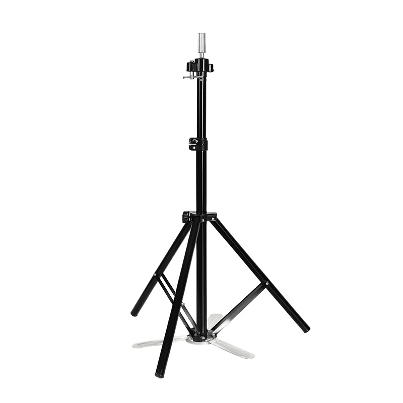 80cm Adjustable Hairdressing Tripod Mini Wig Mannequin Display iron Stand
