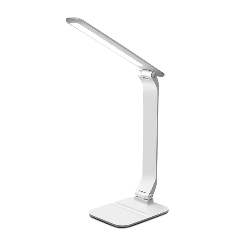 Новая оригинальная светодиодная 3-цветная перезаряжаемая настольная лампа для учебы с удержанием телефона