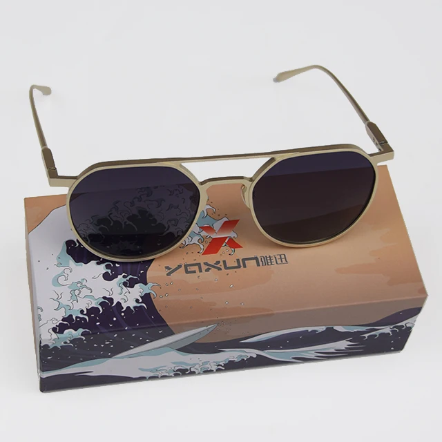 YAXUN FACTORY Designer Fashion Mirrored Ladies Sunglasses Women