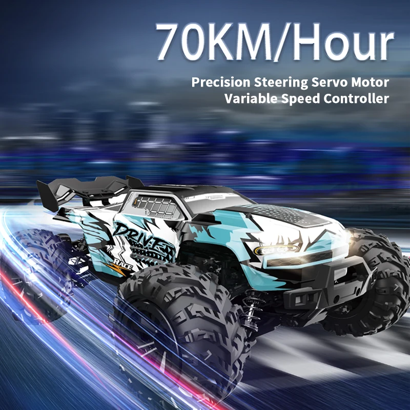 WB102 RC drift cars High Speed Vehicle Model Vehicle Brushless Four Wheel Drive All Terrain Big Foot Off road Vehicle