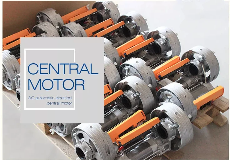 CE ZENEN Easy Operation AC Automatic Central Motor For Rolling Door Motor