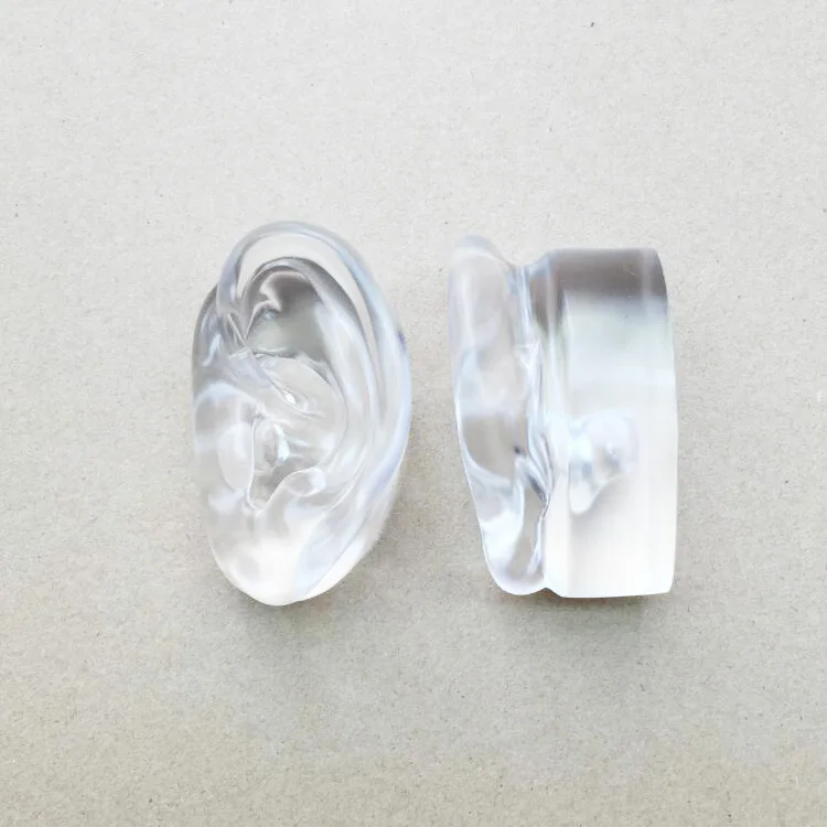 cheap silicone ear models hearing aids display tool