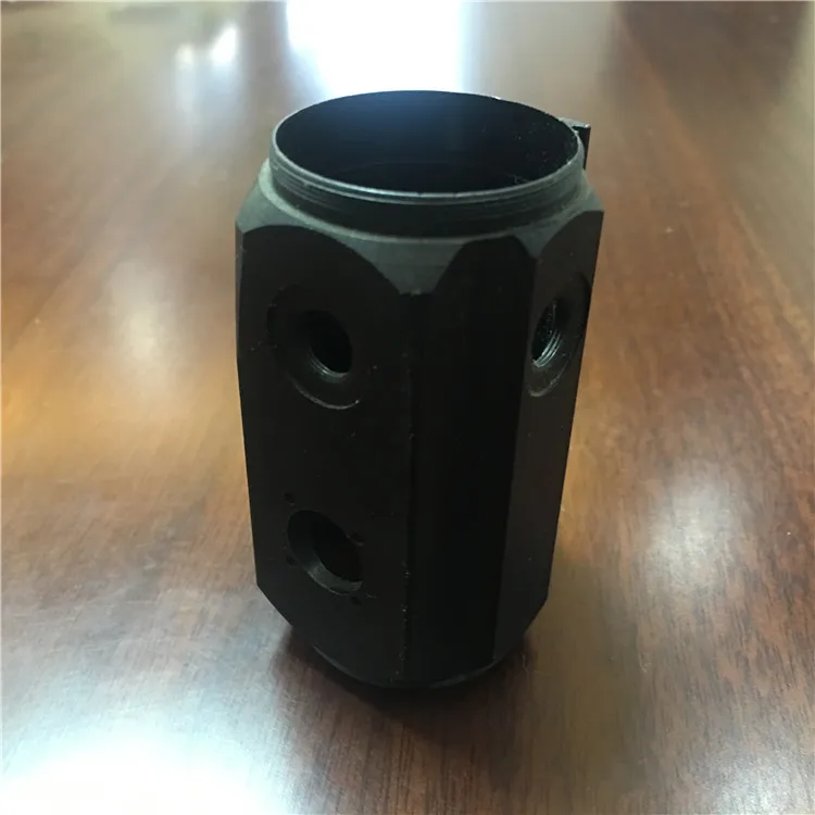 factory prices 6000 series black anodized cnc alu profile