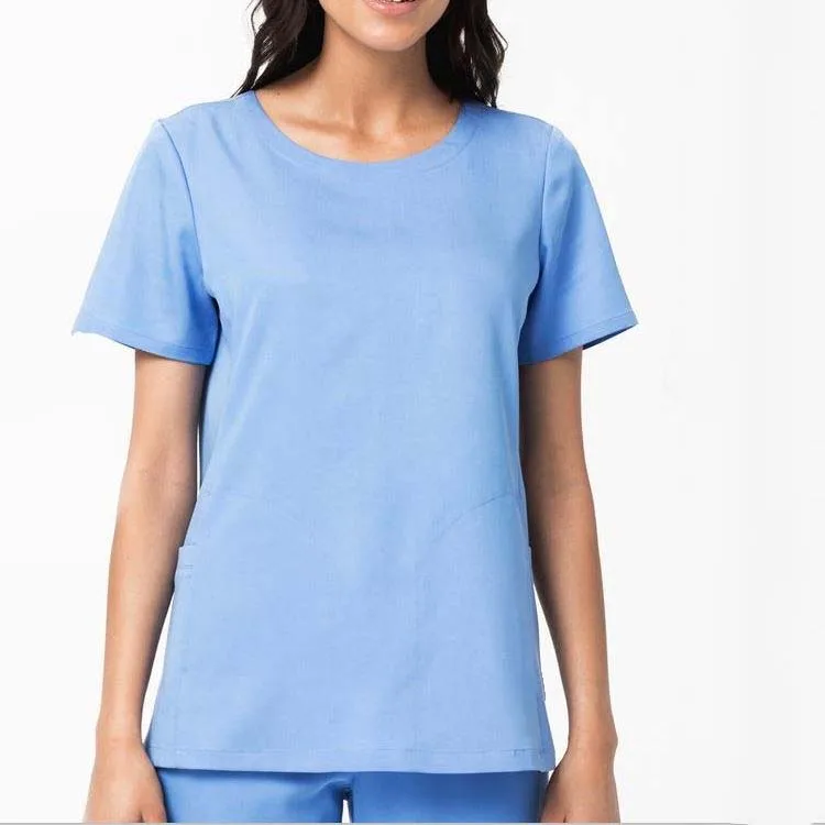 Women Uniform Spa Beauty Salon Custom Scrub Tops Hospital Clothing  Hospital Uniform Design