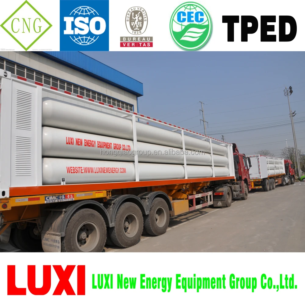 jumbo cylinder for transporting of natural gas