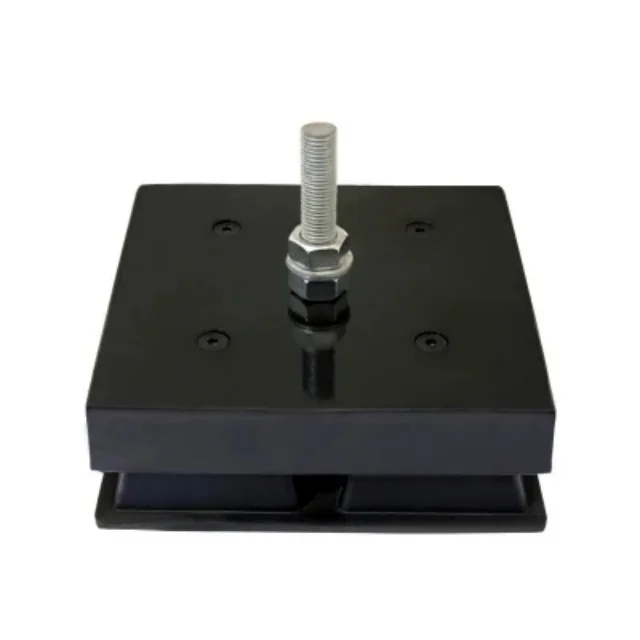 Floor standing isolators, shock absorbers, chloroprene rubber customized rubber and metal formed shock-absorbing feet