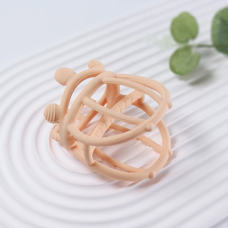 Baby Teether Toys 0 To 12 Months Training Grip Strength Baby Chewing Toy Crown Newborn Infants Boys and Girls