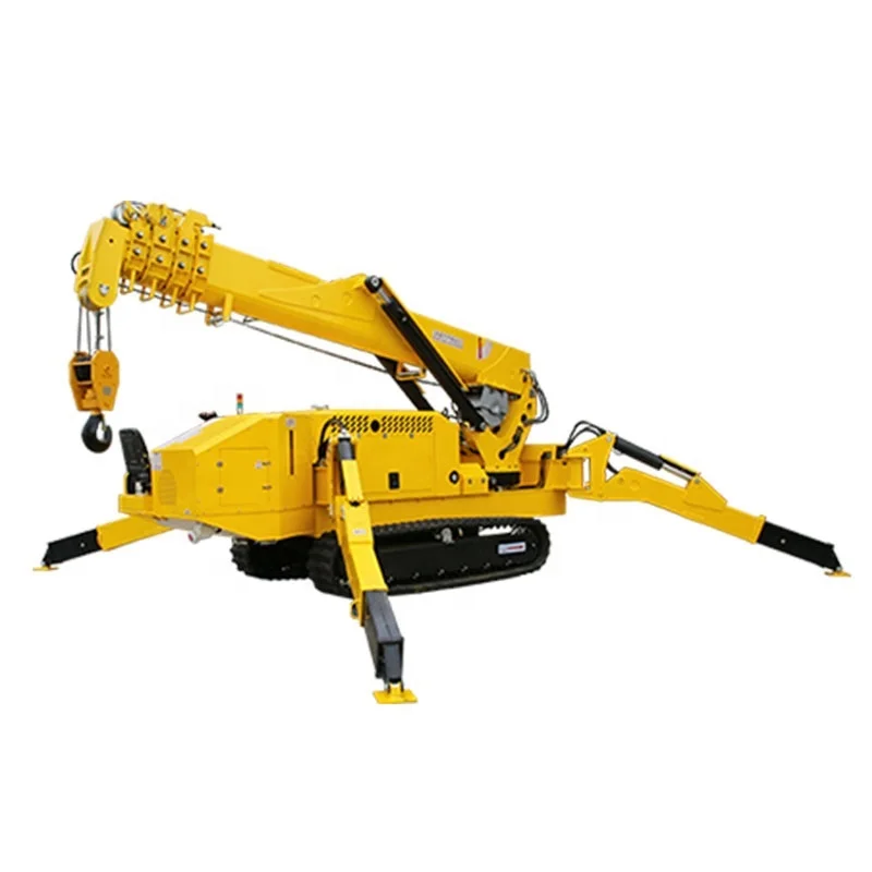 1.2ton 2ton 3ton 8ton 10ton 12ton 14 ton Crawler Spider Crane