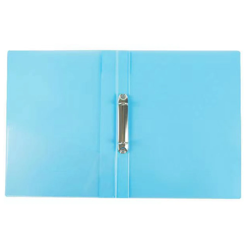 A4 plastic ring binder 2 springs   pp plastic ring binder foler