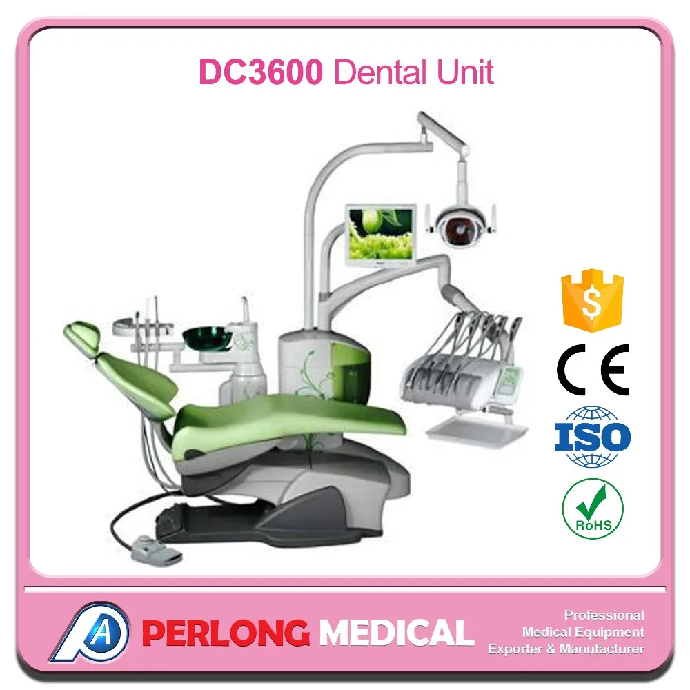 promotion Chinese fashion mobile CE integral anthos megagen dental unit dental chair with best price ODM left handed DC3600
