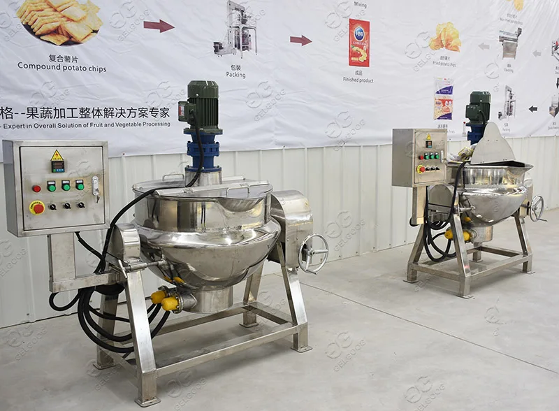 Double Jacketed Kettle Price Cooking Kettle Steam Jacketed Kettle for Jam