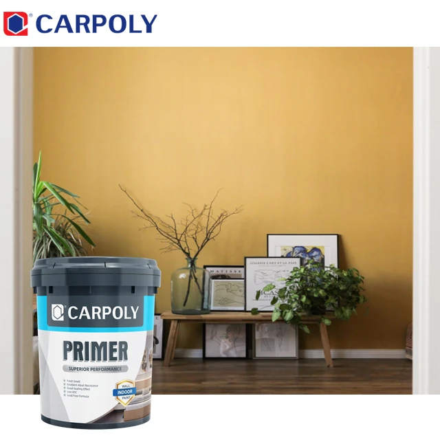 CARPOLY Wall Coating Excellent Alkali Resistance Low VOC Primer For Interior Wall Deceration