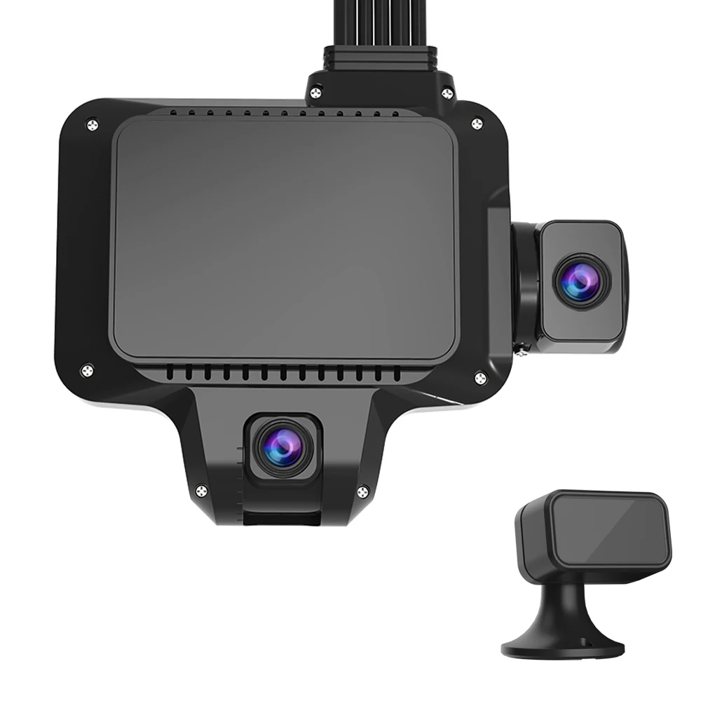 JC450P 4G 3-канальный видеорегистратор Dash Cam DMS ADAS удаленный монитор в реальном времени видеокамера автомобиля GPS событие видео для транспортных средств автопарк грузовик с приложением