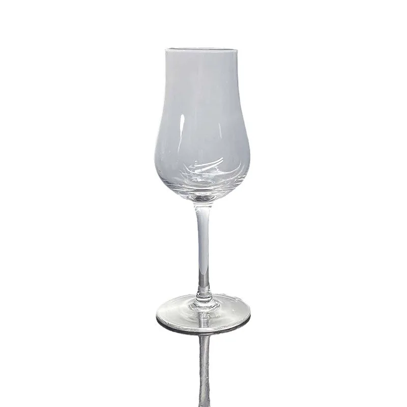 Popular Hot Selling Large Capacity Transparent Crystal Red Wine Glass Easy to Clean Luxurious Long Handled Glass