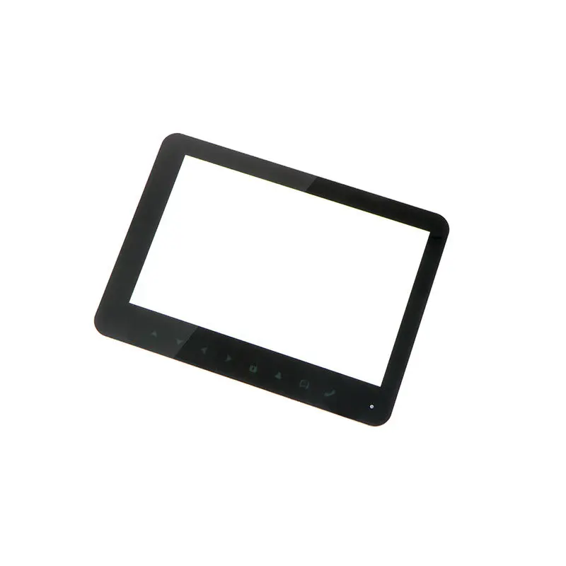 0.55-3mm Customized design Touch panel glass  9H AG coating cover glass for lcd display