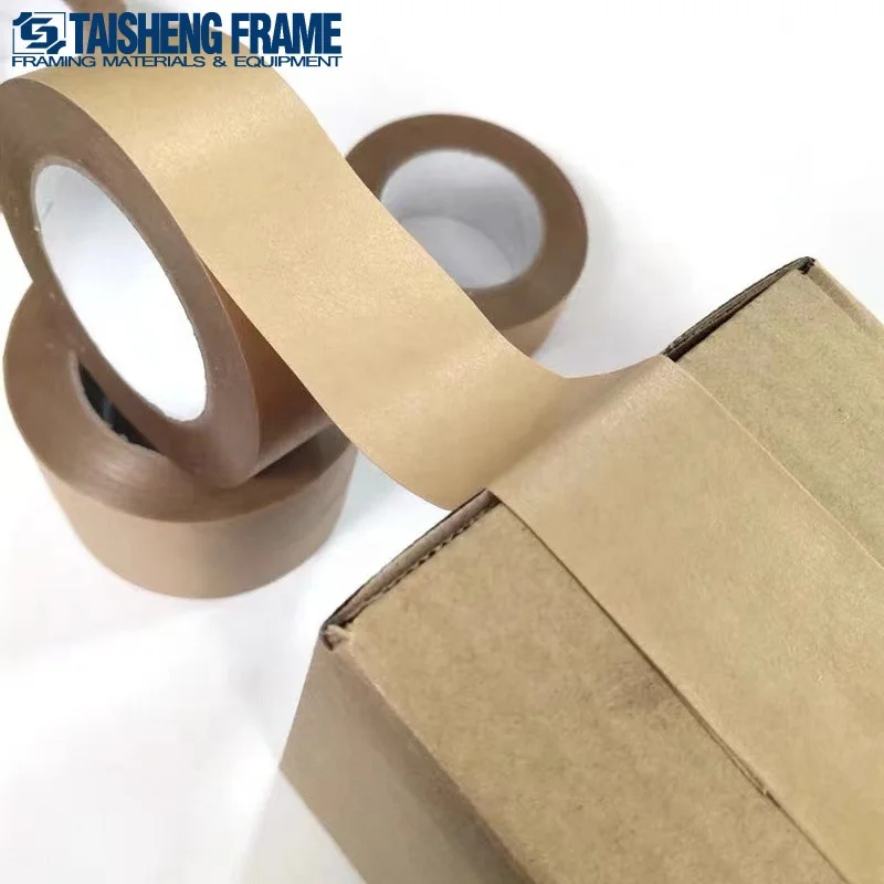 Strong Rubber Glue Self Adhesive Packing Kraft Packaging Gummed Tape