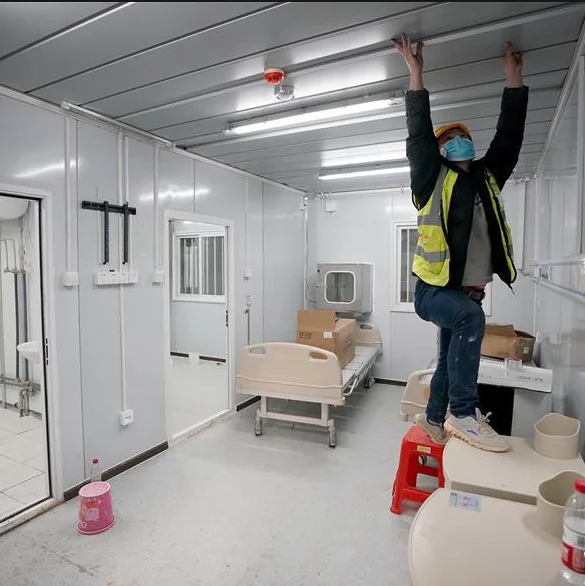 Prefab Modular Container Clinic Hospital  Professional Medical Container Building for Sale