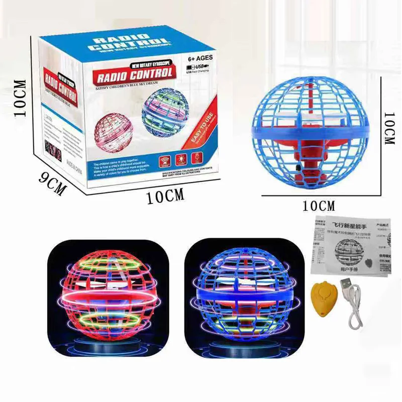 2021 Amazon Hot Sale Fly Nova RC Flying Ball Mini Radio Control Toys R C Hand Throw