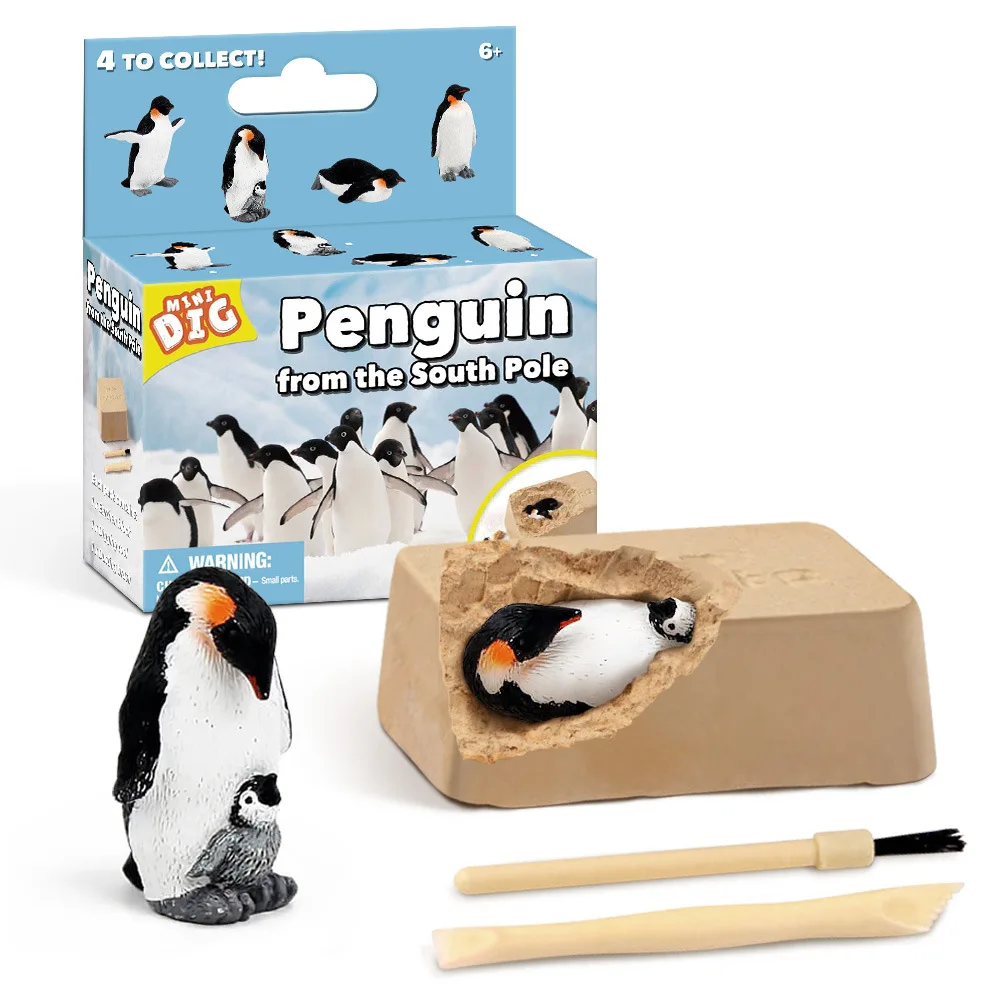 Tdinosaur Копать Комплект яйцо 12 Diy игрушки динозавров для детей раскопки Diging камни минералы камень детские экскаваторы