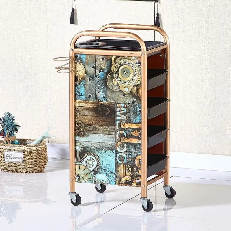 Professional Salon Hairdressing Trolley Manufactured China Hair Salon Equipment Trolley For Sale