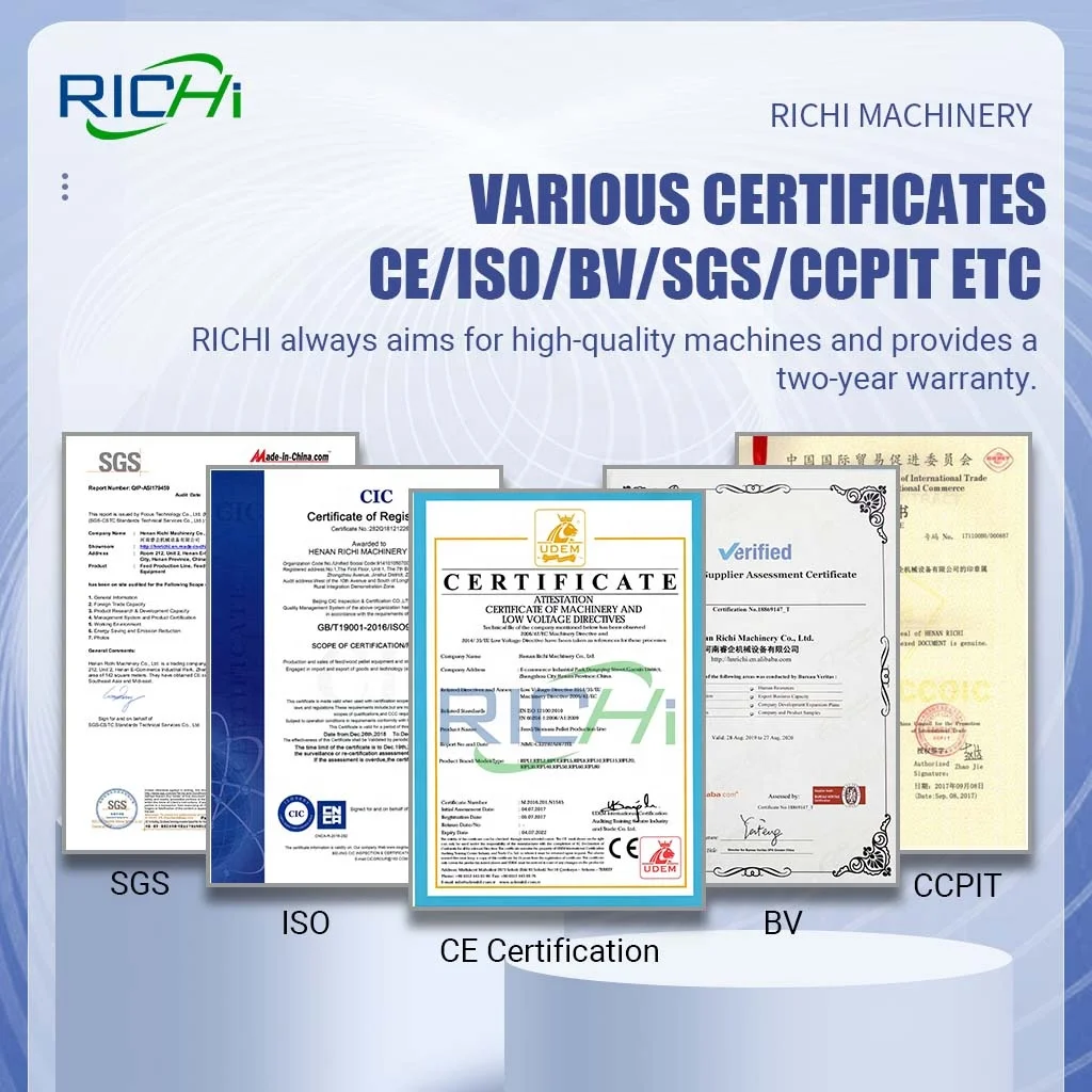 Превосходный экструдер для Кормления Рыбы из нержавеющей стали RICHI