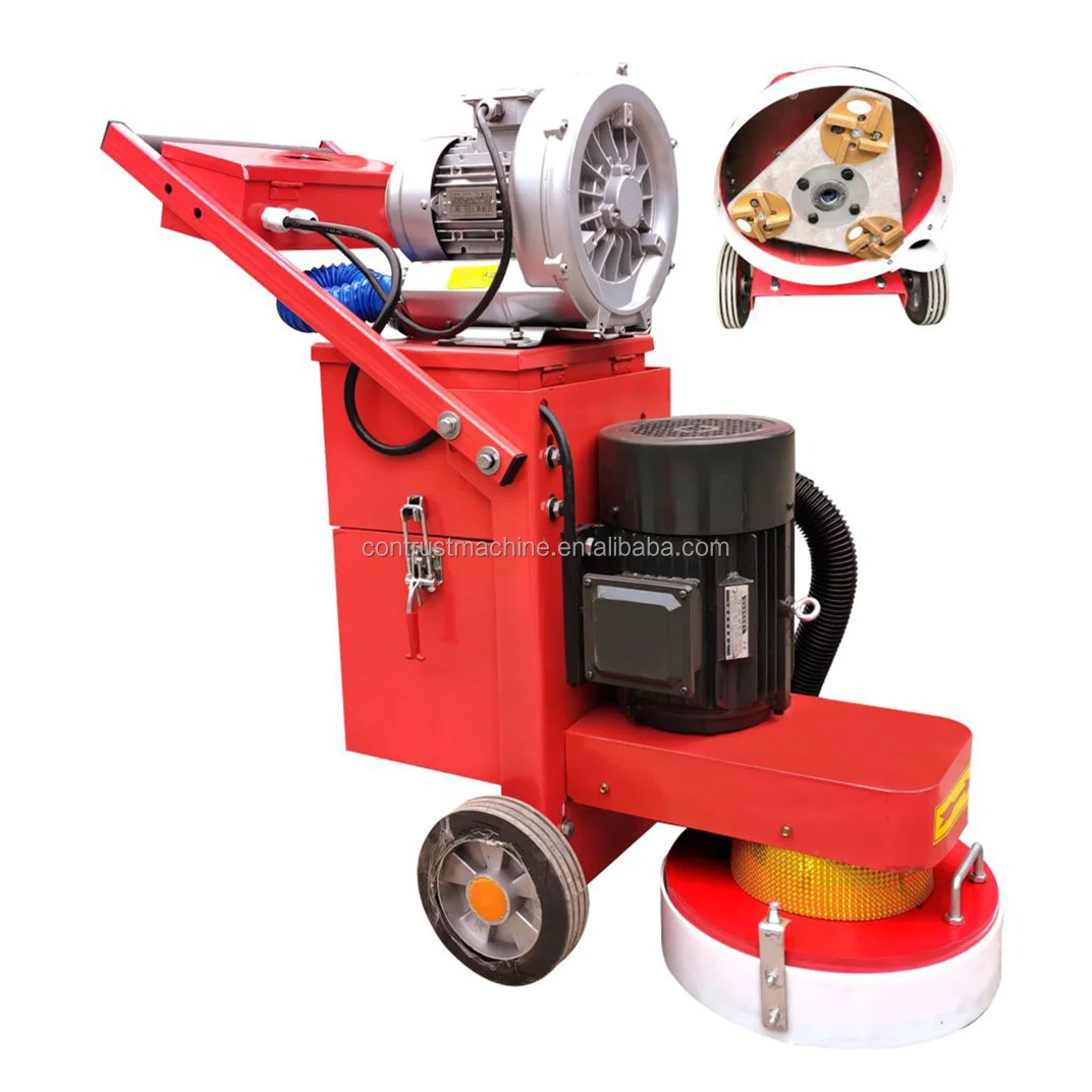 2024 Лидер продаж цементно-бетонная дорожная шлифовальная машина терраццо дробилка полов