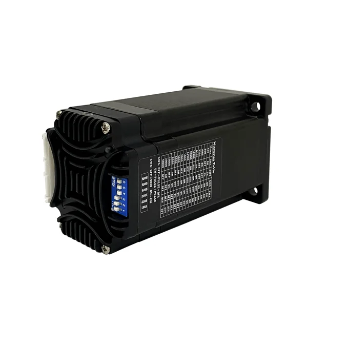 2 phase 57mm Nema 23 2.4Nm 24V-48V 3000RPM encoder integrated closed loop step-servo motor with driver