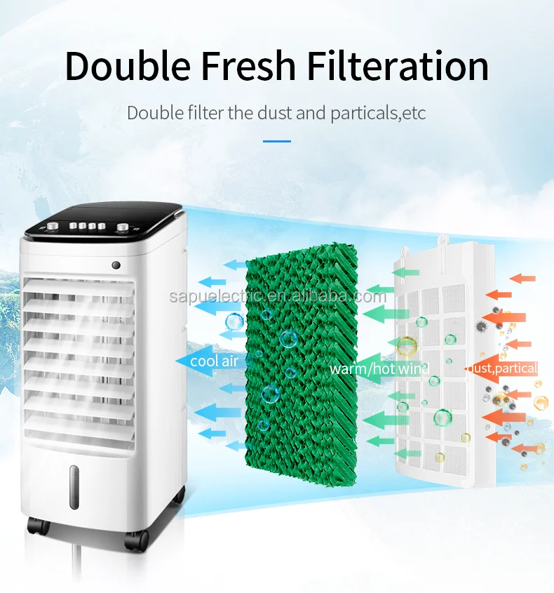 Evaporative OEM AC Mini Movable Air Coolers Fan Home Appliances Mechanical Cooling Fan Air Conditioner