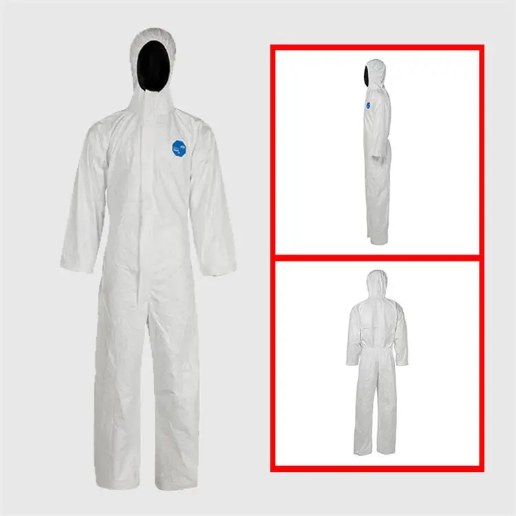  Tyvek ткань dupont Одноразовый комбинезон tyvek защитный