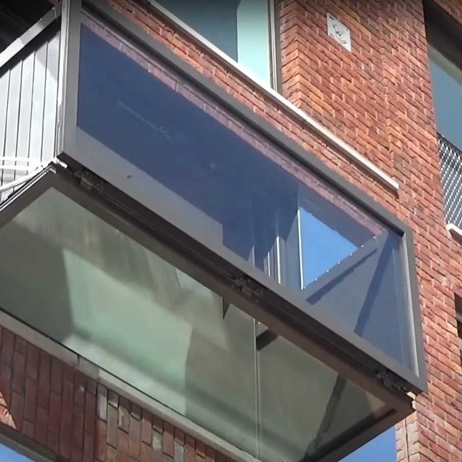 Folding balcony window electric balcony window in sale
