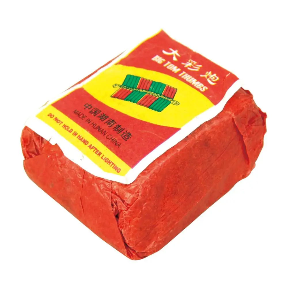 Hot Sale wholesale 0342B big tom thumbs 30S crackers  red  chinese  new year firecrackers pyro fireworks factory