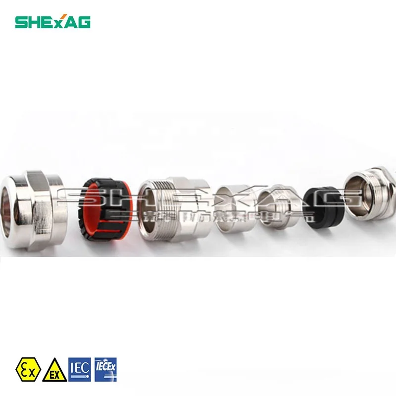 Free Sample m40x15 dual-sealing cable glands explosionproof cable gland india