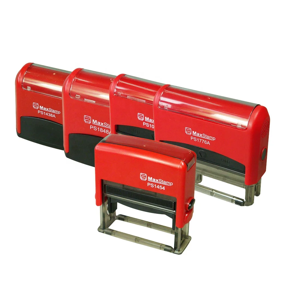 Полноразмерные офисные штампы индивидуальные самоокрашенные пустой материал Круглый квадратный Овальный прямоугольник