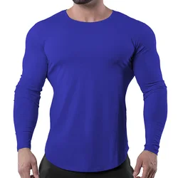 Fitness  brand sports long-sleeved tights male brother basketball running training fitness clothes
