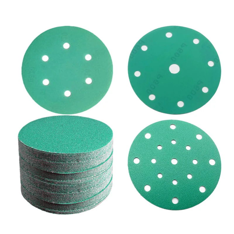 Wholesale Sharp Abrasive Sandpaper Round 6inch 150mm Car Grinding Sand Paper for Metal Wood