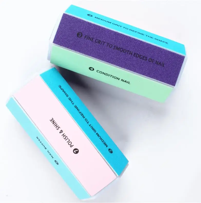 Factory Wholesale Personalized 8  Sides Nail File Buffer Block