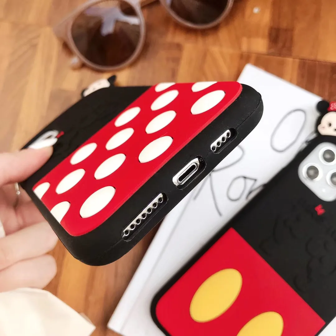 
Cartoon Soft Rubber Back Cover Case Protective Cell Phone Case for iPhone 11 6/6S/7/8 plus X/XS/XR/XS MAX 